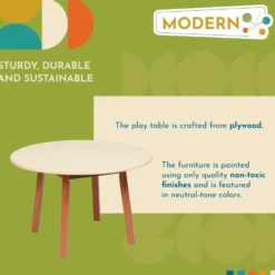 Excellerations® Rubberwood Play Table