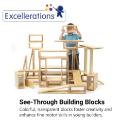 Excellerations® See Through Blocks - Set of 15