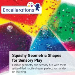Excellerations® Sensory Geometric Shapes Set of 12