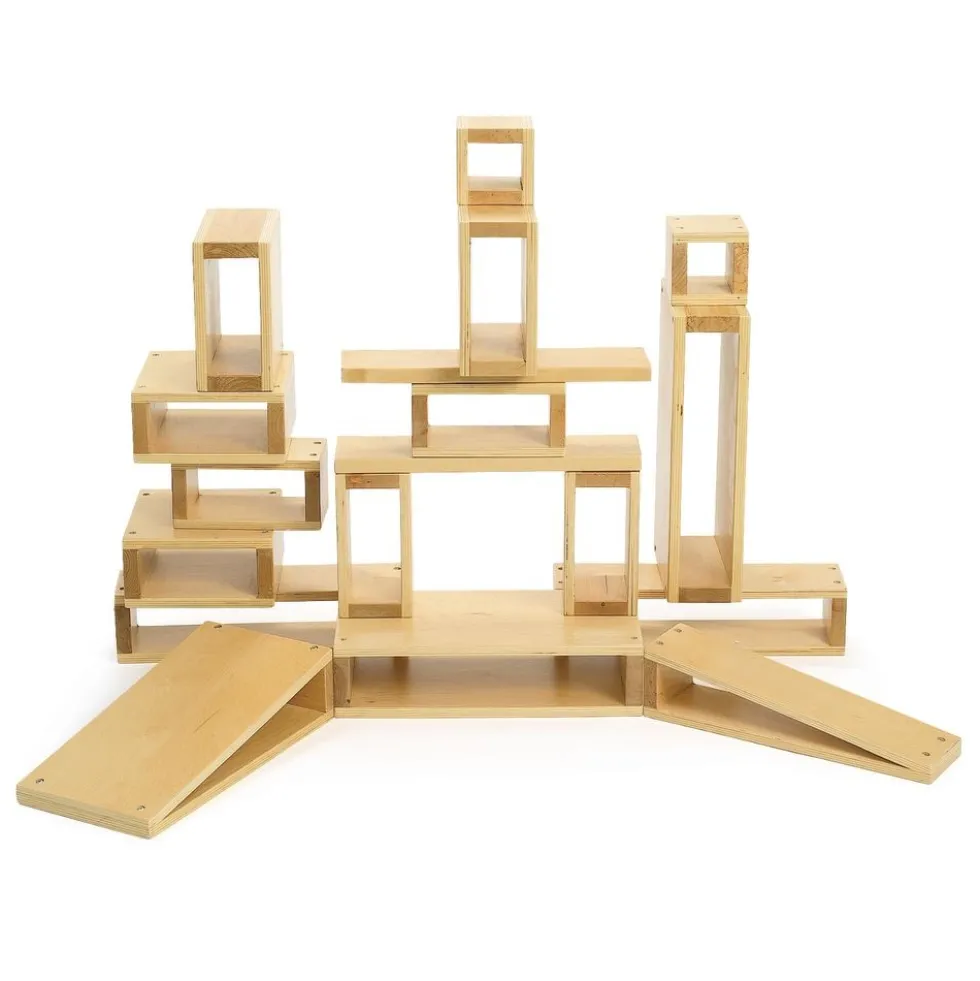 Excellerations® Small See-Through Blocks - Set of 18
