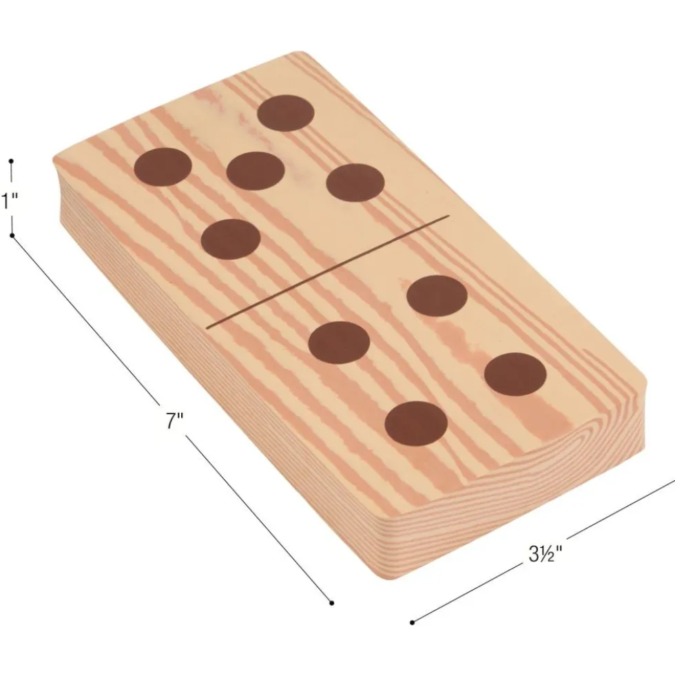 Excellerations® Soft Build n' Play™ Giant Ramp Set & Dominoes Kit - 48pcs
