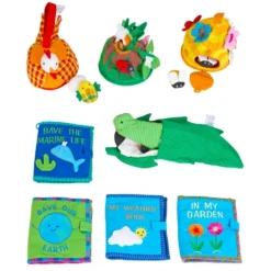 Excellerations® Soft Life Cycles and Books, Set of 8