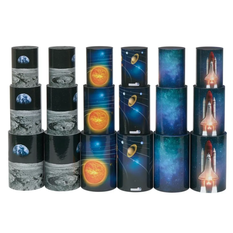 Excellerations® Space Cylinders - Set of 18
