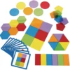 Excellerations® STEM Translucent Attribute Shapes 36 Pieces