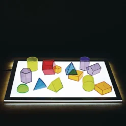 Excellerations® STEM Translucent Geometric Shapes with Activity Cards