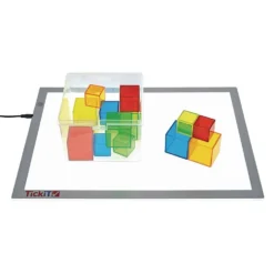 Excellerations® STEM Translucent Cubes with Activity Cards