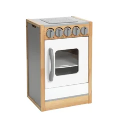 Excellerations® Sustainably Harvested Rubberwood Modern Stove