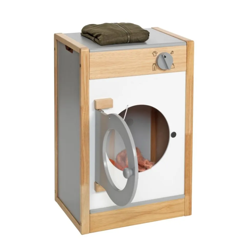 Excellerations® Sustainably Harvested Rubberwood Modern Washer