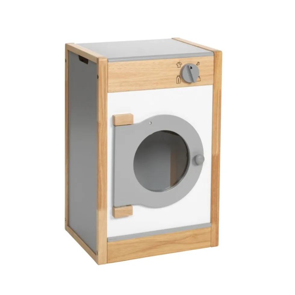 Excellerations® Sustainably Harvested Rubberwood Modern Washer