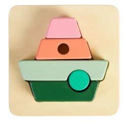 Excellerations® Sustainably Harvested Rubberwood Kids Puzzles