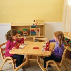 Excellerations® Sustainably Harvested Rubberwood Peg Number Boards