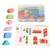Excellerations® Tessellations Math Activity Set - 114 pieces with Storage