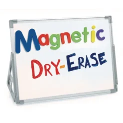 Excellerations® Three-In-One - Easel, Magnetic Dry Erase + Flannel Board 24