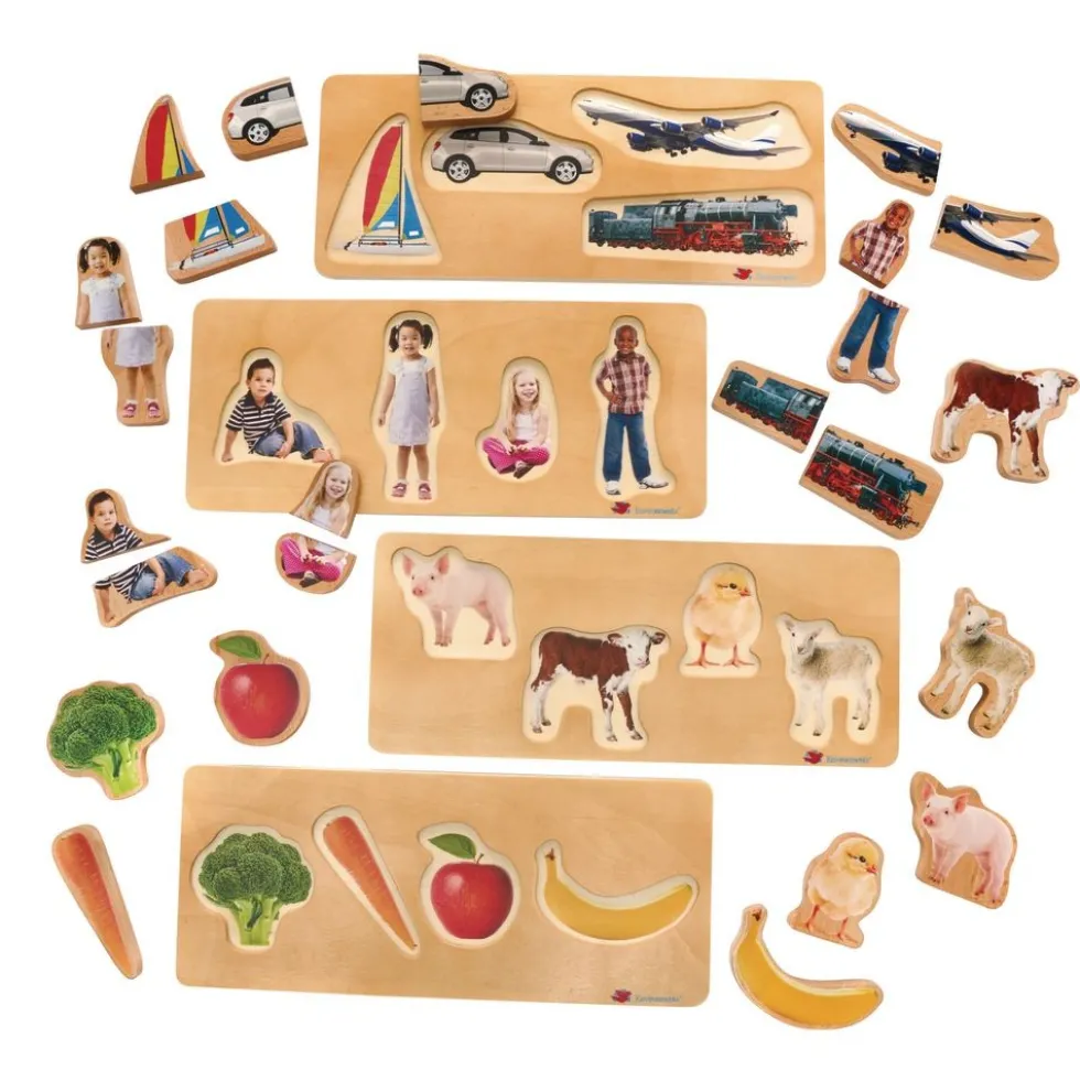 Excellerations® Toddler Photo Puzzle - Set of All 4