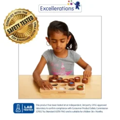 Excellerations® Touch and Match Board - Natural