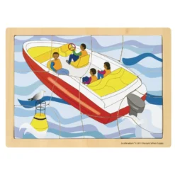 Excellerations® Transportation Puzzles - Set of 8