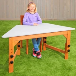 Excellerations® Trapezoid Desk with Chair - 18