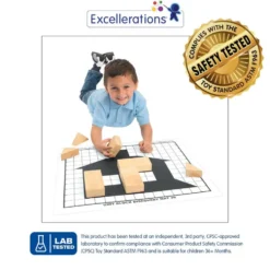 Excellerations® Unit Block Discovery Double-Sided Mats 23