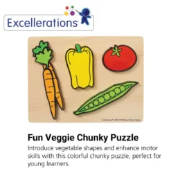 Excellerations® Vegetables Chunky Puzzles