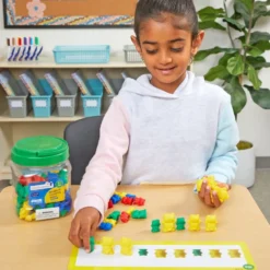 Excellerations® Weighted Counting Bears 96pc & 25 Pattern Cards