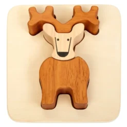 Excellerations® Wild Animal Puzzles, Set of 4
