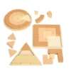 Excellerations® Wooden Attribute Puzzle Collection - Set of 3