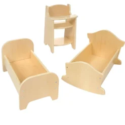 Excellerations® Wooden Doll Furniture Set