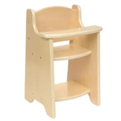 Excellerations® Wooden Doll Highchair