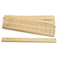 Excellerations® Wooden Rulers - Set of 12