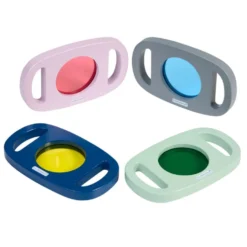 Excellerations® Wooden Viewers - Colors - Set of 4