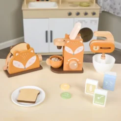 Excellerations® Wooden Woodland Kitchen Appliance Set