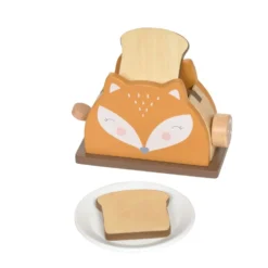 Excellerations® Woodland Wooden Toaster Play Set