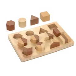 Excellerations® WoodWonders™ - Shape Fraction Puzzle 25pcs