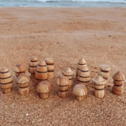 ExploreNook™ Small World - Wooden Multi-Figure Set of 16