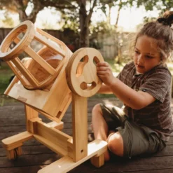 Explore Nook™ Wooden Cement Mixer