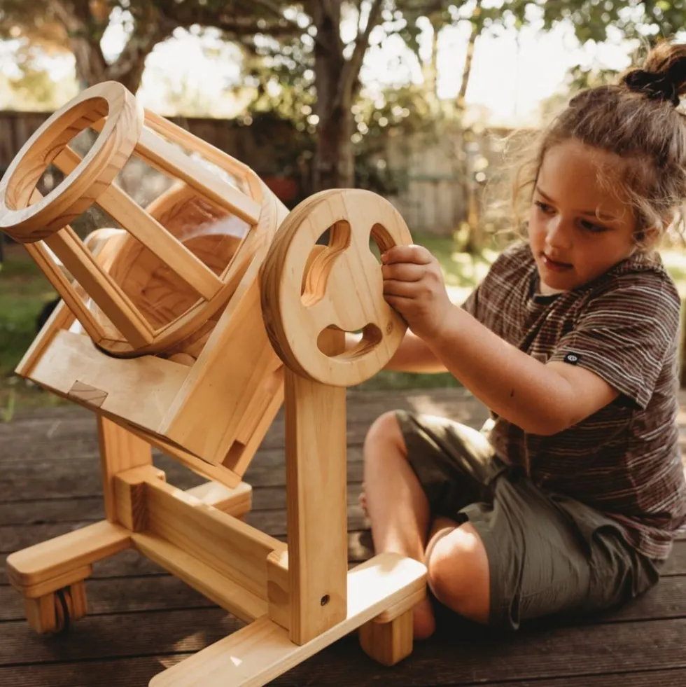Explore Nook™ Wooden Cement Mixer