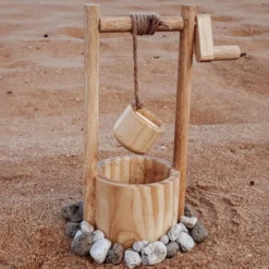 ExploreNook™ Wooden Water Well