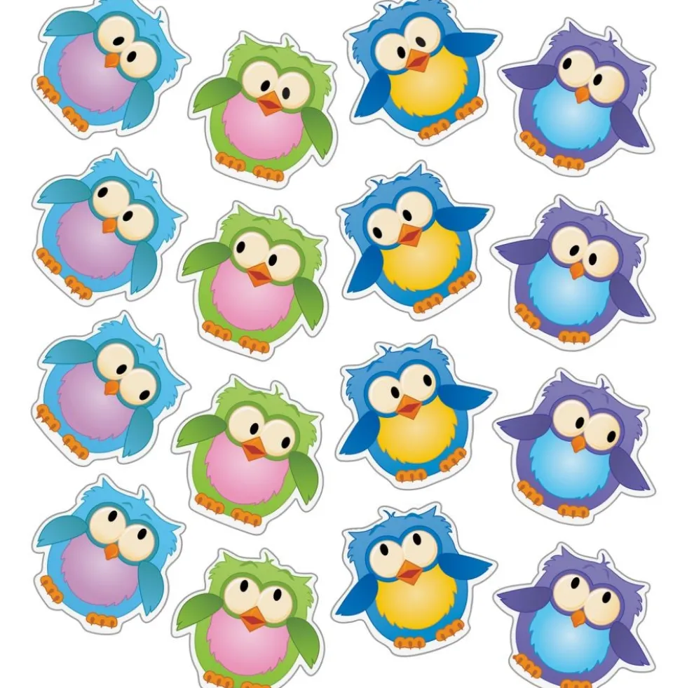 EZ Stick™ Owl Friends Door Sign And Student Name Pieces