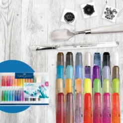 Faber-Castell Gelatos Gift Set - 34 Pieces
