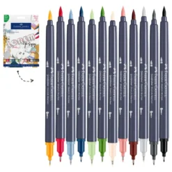 Faber-Castell Goldfaber Sketch Markers, Box of 12