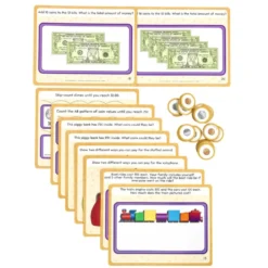 Family Engagement Math - Practice, Solve & Play Pack - Second Grade