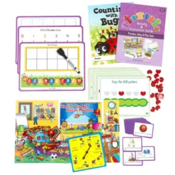 Family Engagement Math - Practice, Solve & Play Pack - PreK