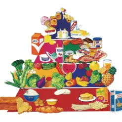 Food Pyramid Felt Set