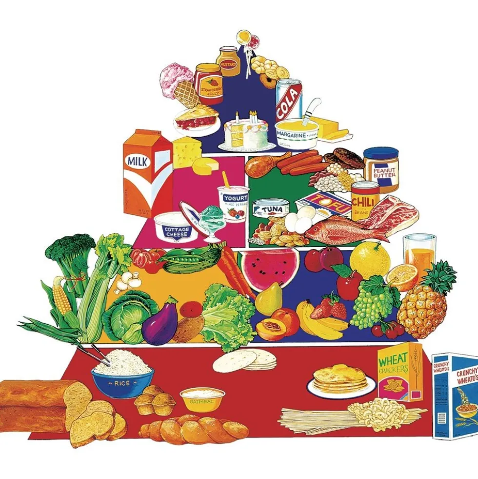 Food Pyramid Felt Set