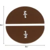Fraction Circles - Set Of 51 Pieces