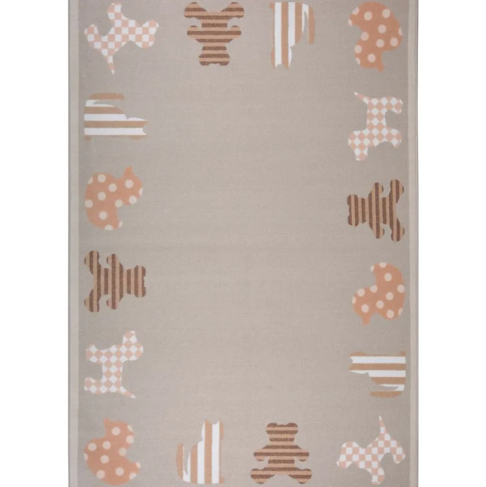 Frisky Friends™ Carpet - 5'4" x 7'8" - Beige