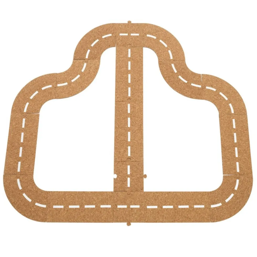 FSC Certified Crusin’ Cork Road - Set of 17 mats