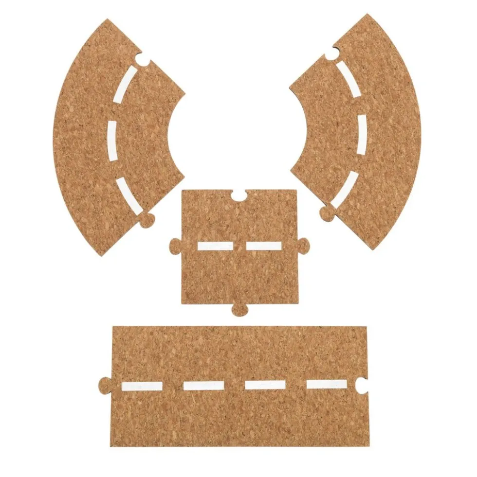 FSC Certified Crusin’ Cork Road - Set of 17 mats