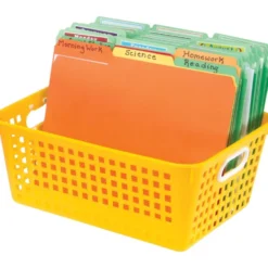 Group Colors For 6 - Book Baskets, Large - 6 baskets