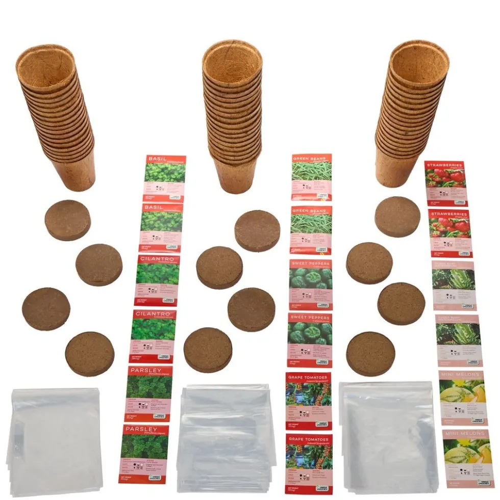 Growing Fruits, Vegetables, & Herbs - Three 18 Student kits